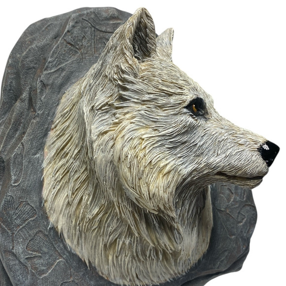 3D Souls Of The Earth White Majesty Bradford Exchange Wall Hanging Plaque COA - Picture 3 of 10